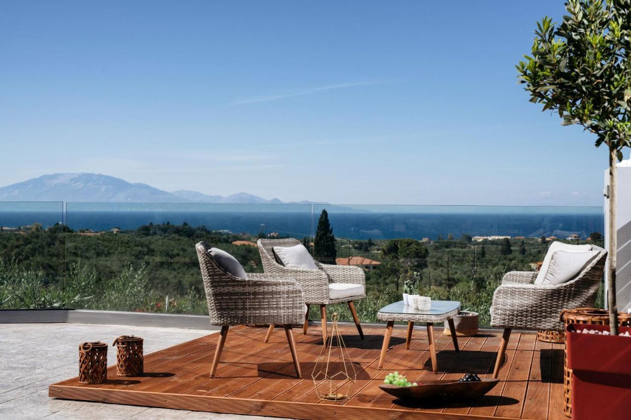 Villa Venia - Cozy Escape With Scenic Sew View, By Zantewize Tragáki Kültér fotó