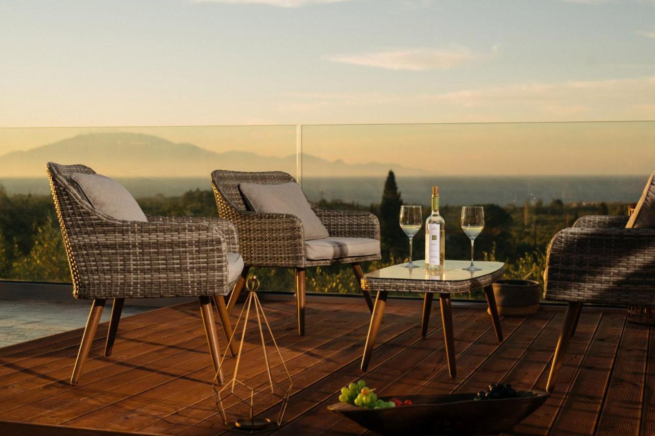 Villa Venia - Cozy Escape With Scenic Sew View, By Zantewize Tragáki Kültér fotó