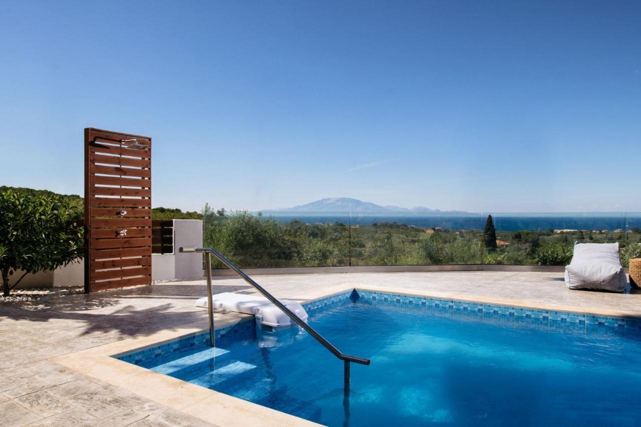 Villa Venia - Cozy Escape With Scenic Sew View, By Zantewize Tragáki Kültér fotó