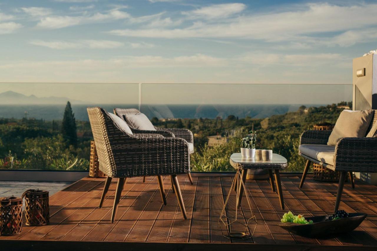 Villa Venia - Cozy Escape With Scenic Sew View, By Zantewize Tragáki Kültér fotó